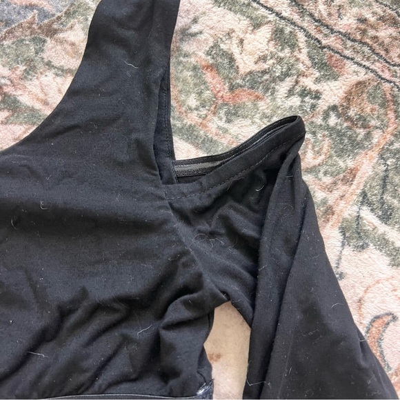 Alexander Wang Black Logo Band Top - Picture 4 of 8